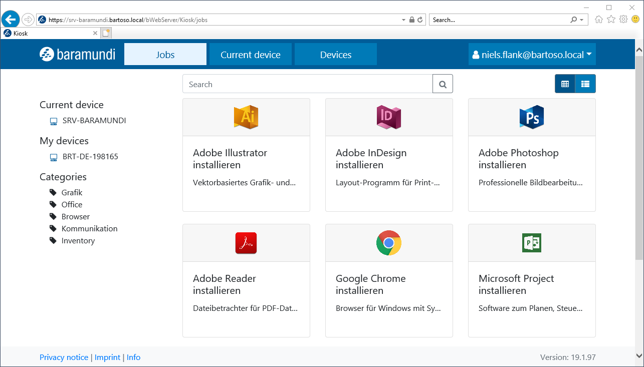 baramundi Management Suite 2019 z nowymi funkcjami