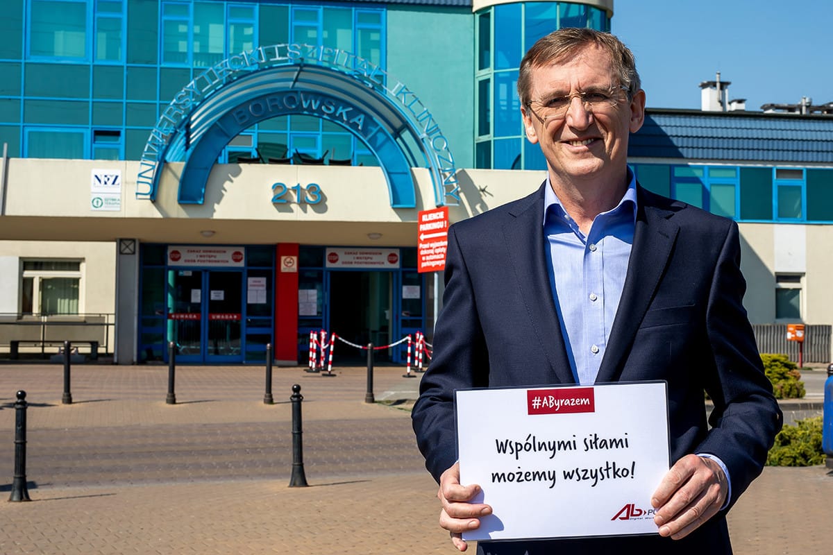 Najnowocześniejszy w Polsce respirator do walki z COVID-19 od Grupy AB