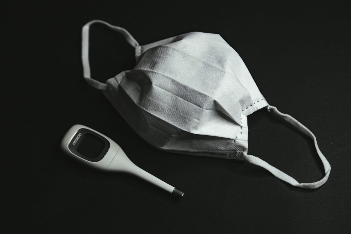 lekarz, badanie, wirus, medycyna, maska