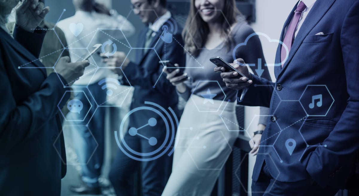 biznes, ludzie, technologia, ICT