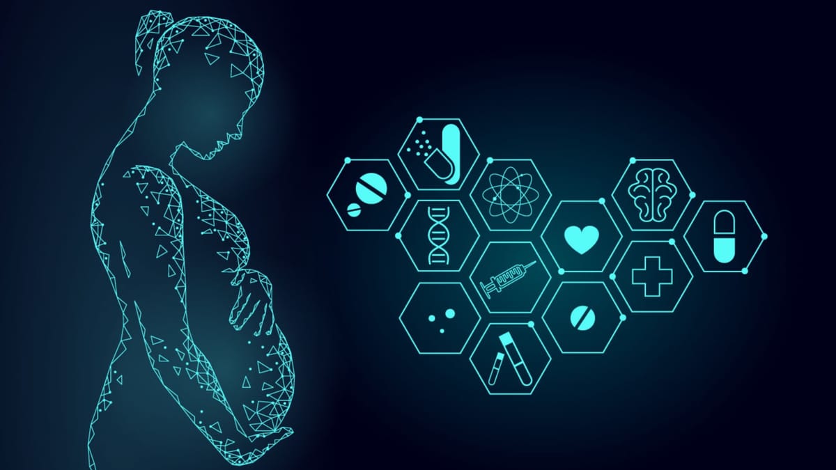 cyfrowy bliźniak, ciąża