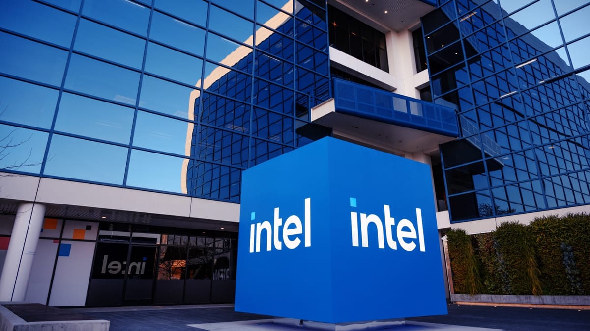 Intel, logo, headquarters