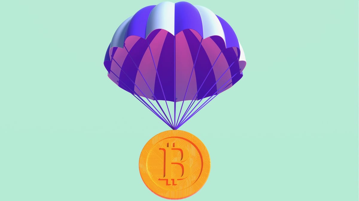 kryptowaluty, bitcoin, airdrop