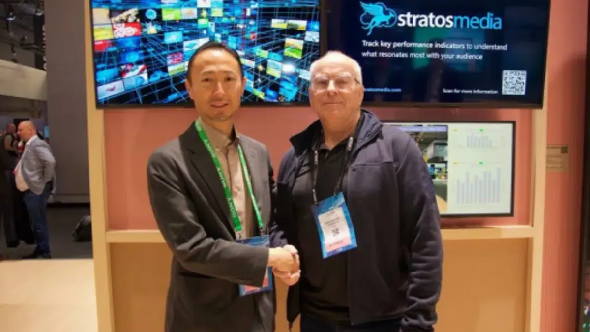 StratosMedia i Sony, digital signage