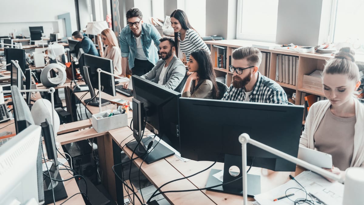 praca, biuro, biznes