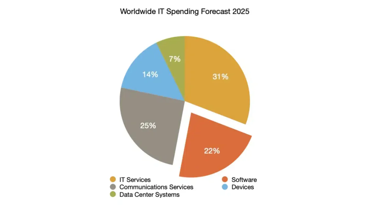 What are companies spending money on in IT? IT spending in 2025