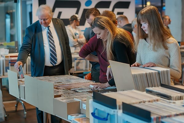 audio, winyl, giełda, muzyka