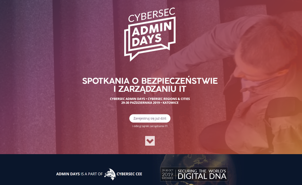 Cybersec Admin Days - weź udział w wydarzeniu IT podczas największej imprezy cyberbezpieczeństwa