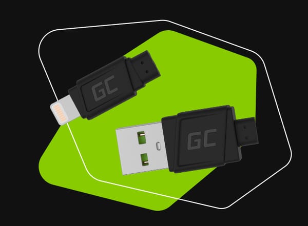 green cell, kabel bezprzewodowy