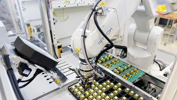 Przemysł, fitech, robot