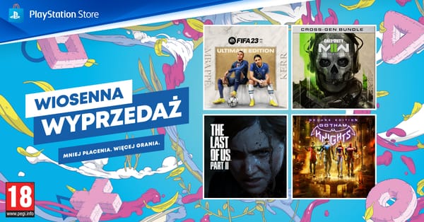 Wiosenna Wyprzedaż, playstation