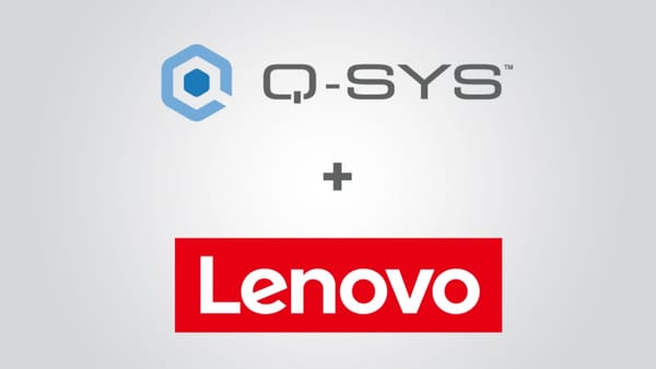 Q-SYS i Lenovo ogłaszają współpracę