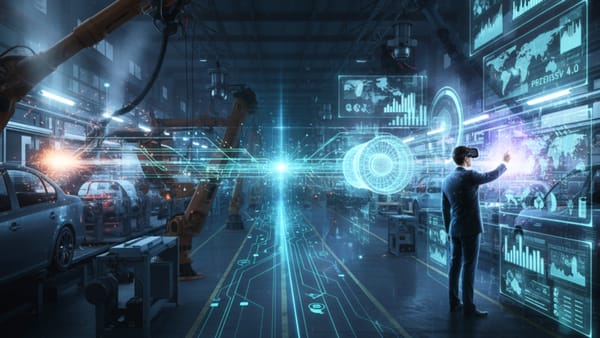 cyfrowy bliźniak, przemysł 4.0