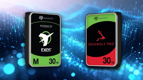 Record-breaking 30TB drives from Seagate already at ACTION S.A. Meet Exos M and IronWolf Pro based on MOZAIC 3+ technology